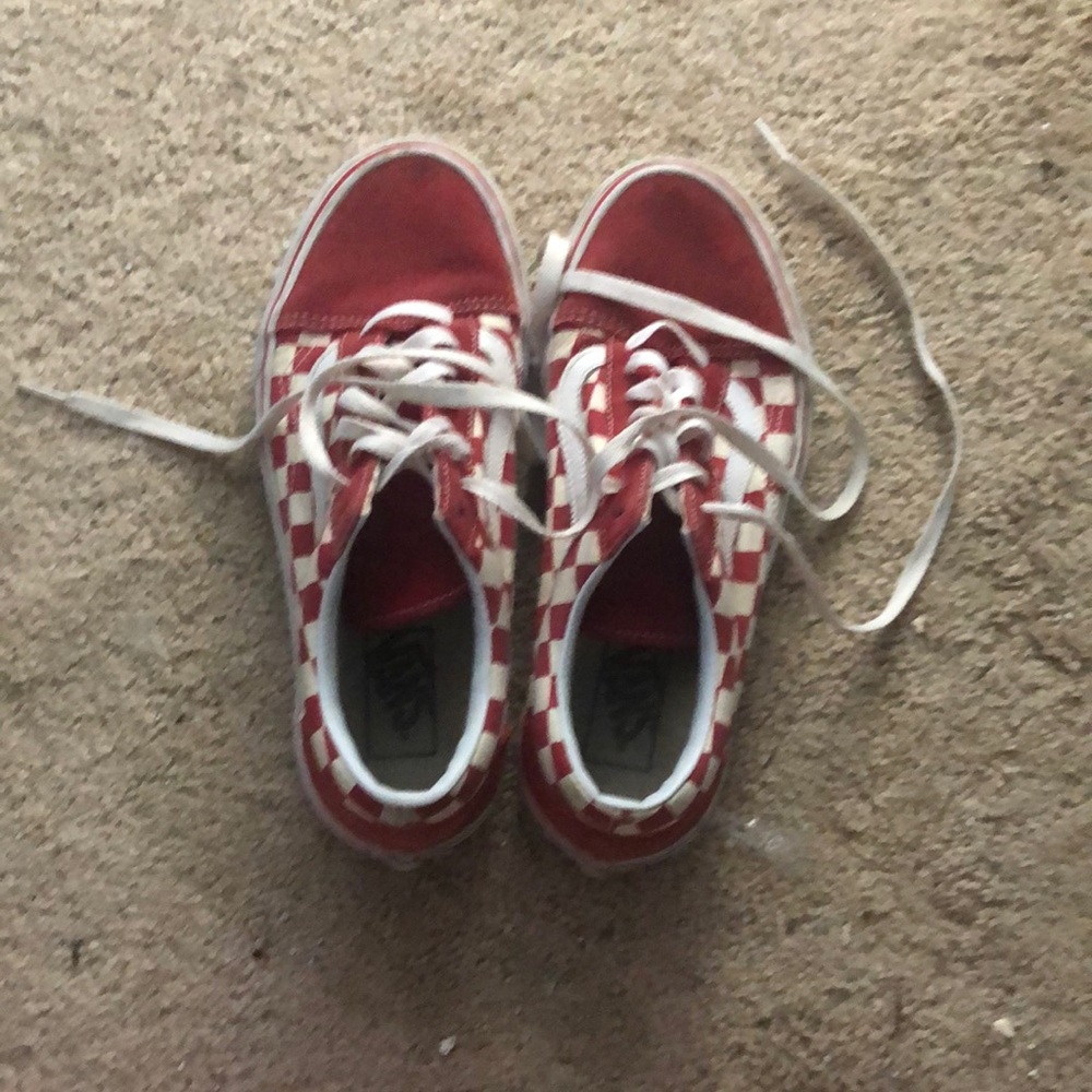 Checkered vans